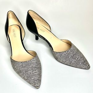 Nine West kitten heel pumps